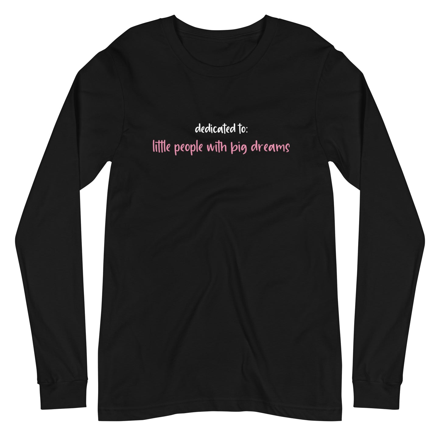 Unisex Adult- Dedication Tee L/S